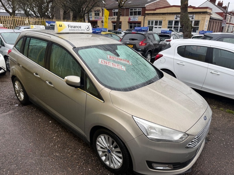 Ford Grand C-Max Grand Titanium Tdci Silver #3