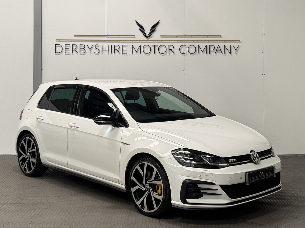 Volkswagen Golf 2.0 Tdi Gtd Hatchback Dsg Euro 6 Ss White