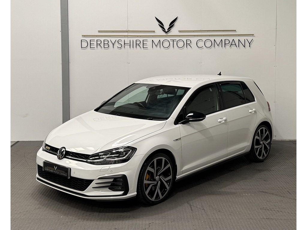 Volkswagen Golf 2.0 Tdi Gtd Hatchback Dsg Euro 6 Ss PV19SXJ White #3