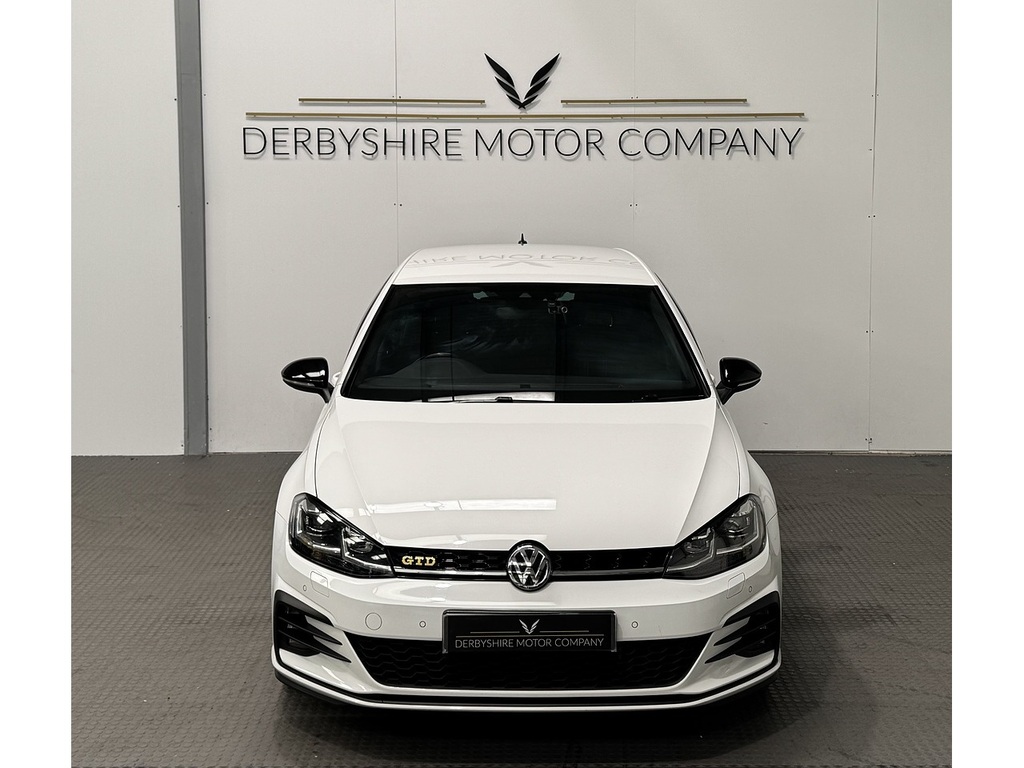 Volkswagen Golf 2.0 Tdi Gtd Hatchback Dsg Euro 6 Ss PV19SXJ White #2