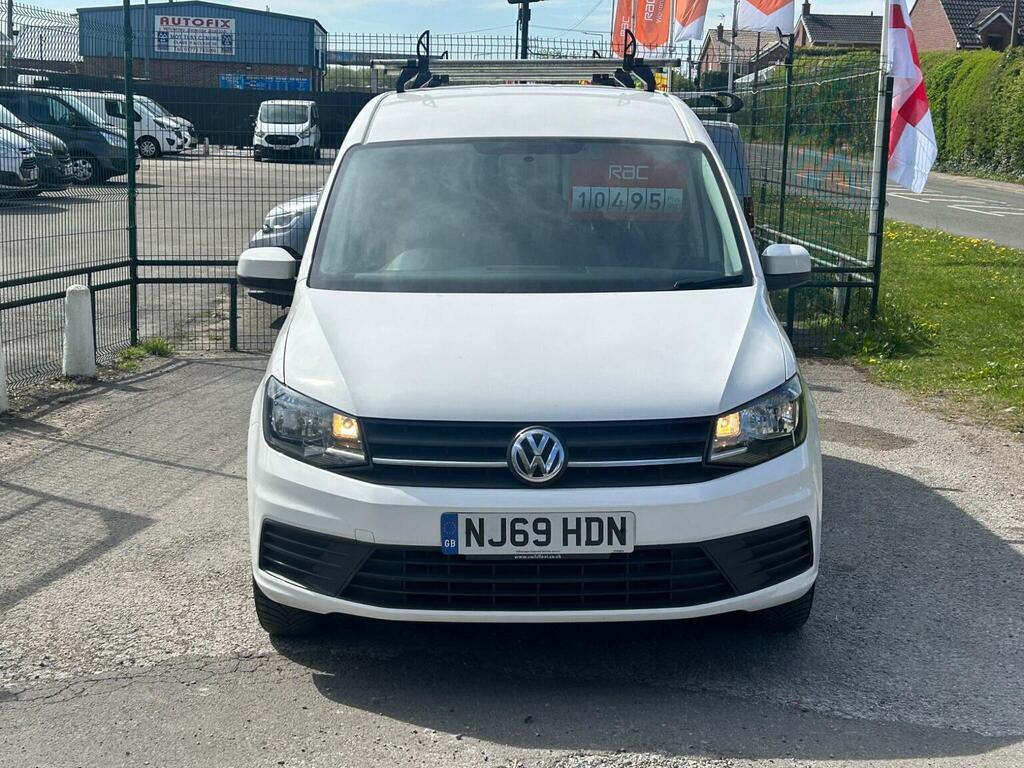Volkswagen Caddy Maxi 2.0 Tdi C20 Startline Lwb Euro 6 Ss 6Dr 20196 NJ69HDN White #2