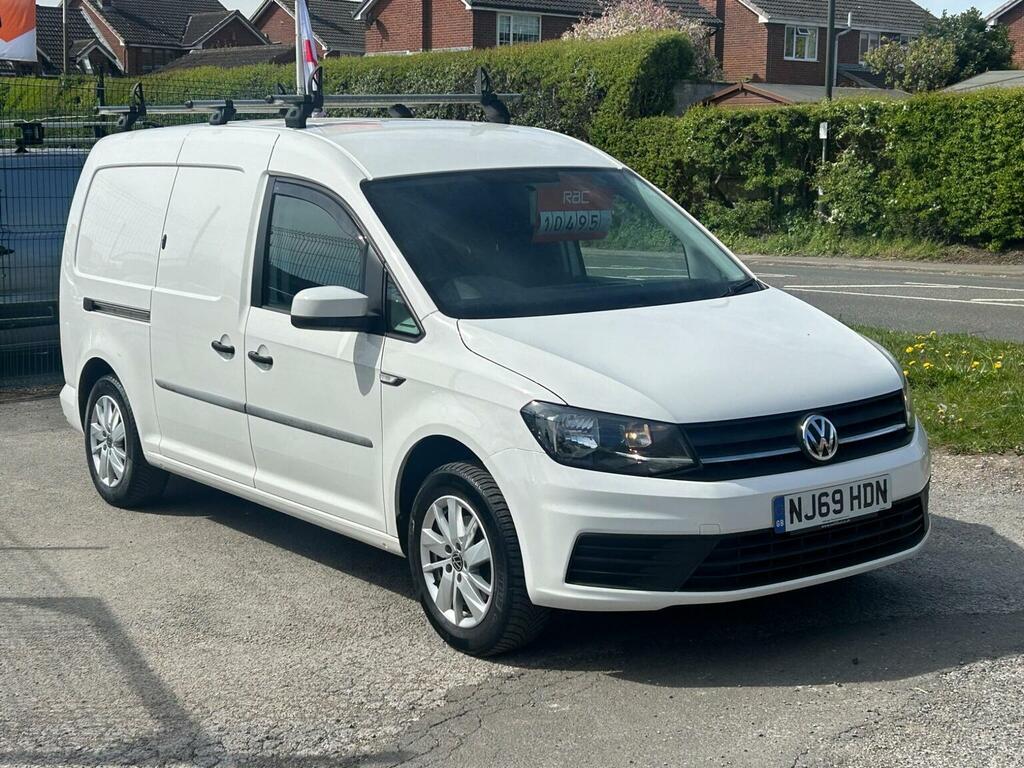 Volkswagen Caddy Maxi 2.0 Tdi C20 Startline Lwb Euro 6 Ss 6Dr 20196 NJ69HDN White #3