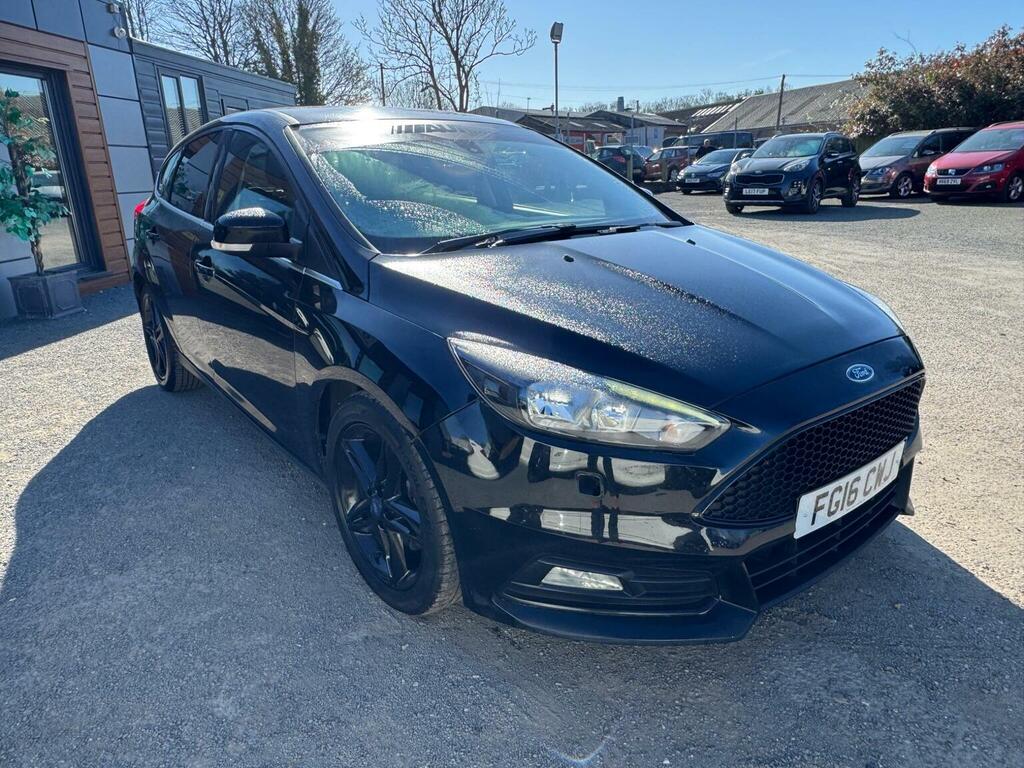 Ford Focus 1.0T Ecoboost Zetec Euro 6 Ss FG16CWJ Black #5