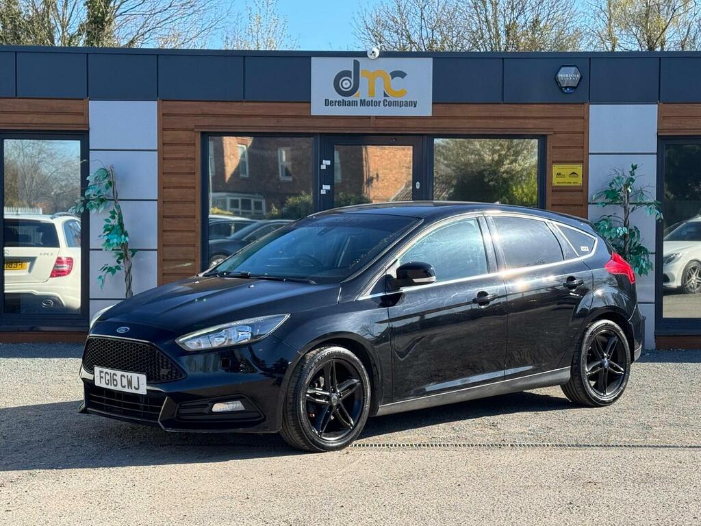 Ford Focus 1.0T Ecoboost Zetec Euro 6 Ss Black