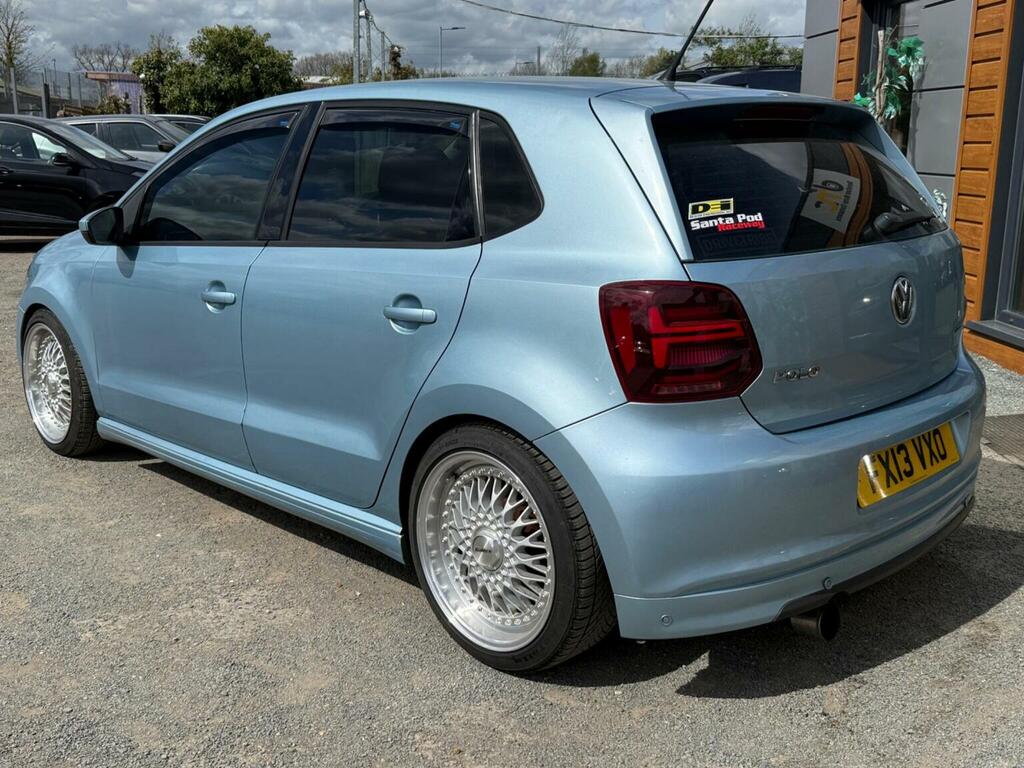 Volkswagen Polo 1.2 Tdi Bluemotion Euro 5 Ss FX13VXO Blue #6