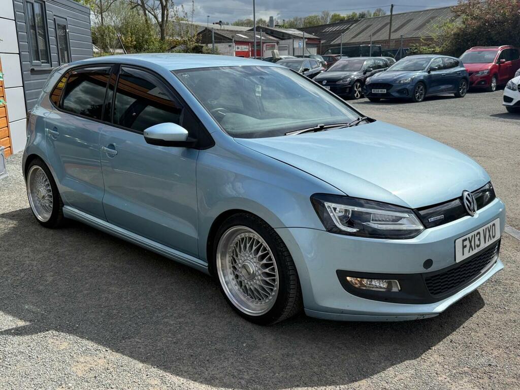 Volkswagen Polo 1.2 Tdi Bluemotion Euro 5 Ss FX13VXO Blue #3