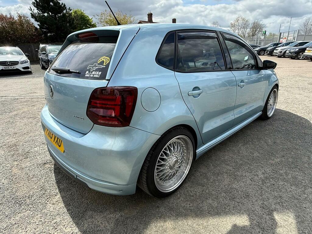 Volkswagen Polo 1.2 Tdi Bluemotion Euro 5 Ss FX13VXO Blue #5