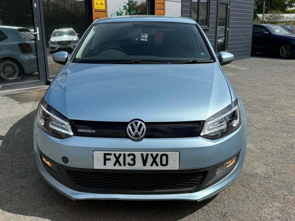 Volkswagen Polo 1.2 Tdi Bluemotion Euro 5 Ss FX13VXO Blue #2