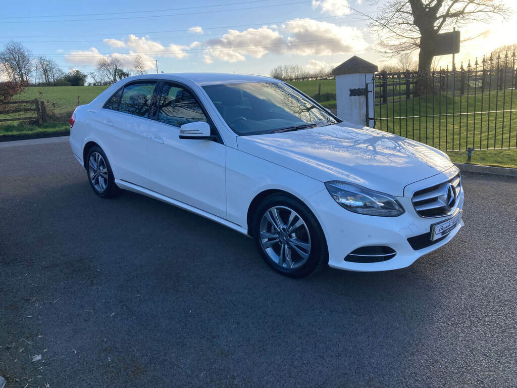 Mercedes-Benz E Class E220 Bluetec Se White #2