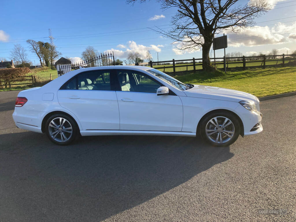 Mercedes-Benz E Class E220 Bluetec Se White #5