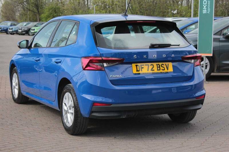 Skoda Fabia 1.0 Tsi 110 Se Comfort Dsg - 2022 72 DF72BSV Blue #3