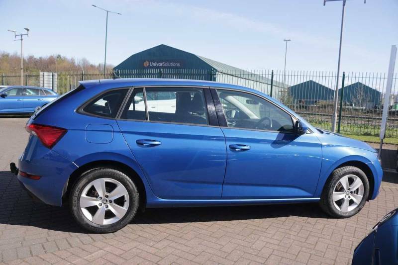 Skoda Scala 1.0 Tsi Se - 2020 69 KS69ZGX Blue #4