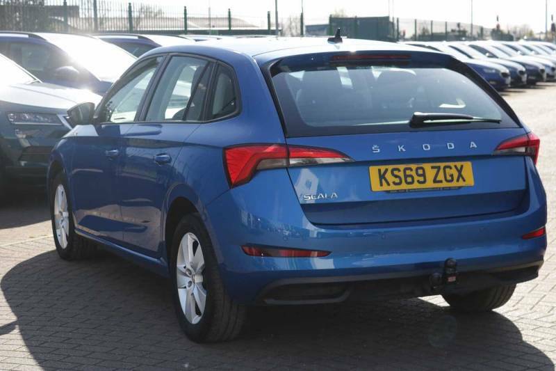 Skoda Scala 1.0 Tsi Se - 2020 69 KS69ZGX Blue #3