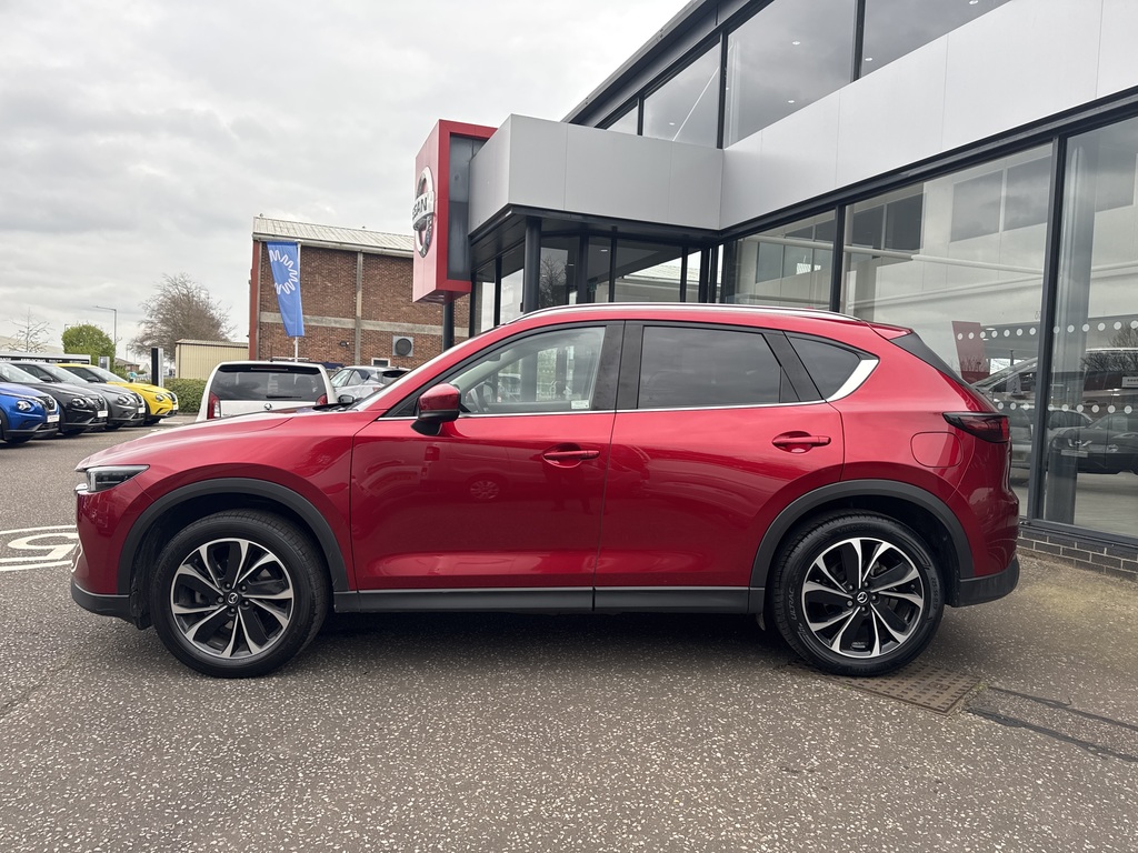 Mazda CX-5 2.2D 184 Exclusive-line Estate AU23YCW Red #5