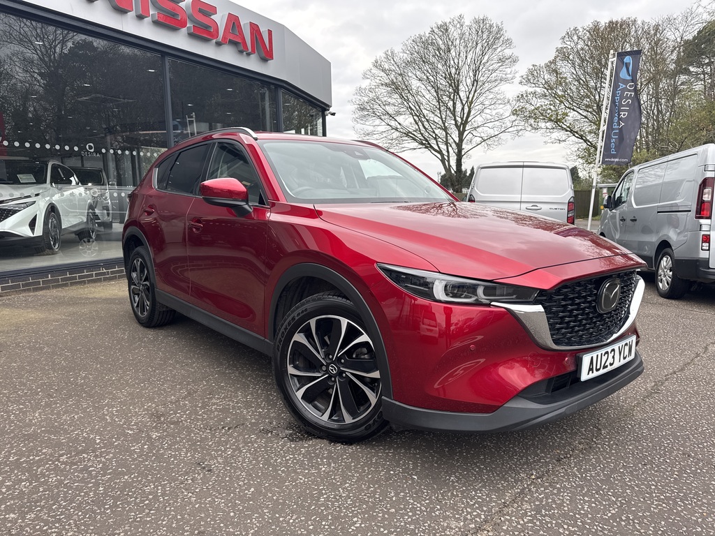 Mazda CX-5 2.2D 184 Exclusive-line Estate Red
