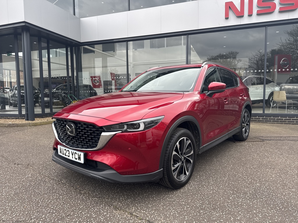Mazda CX-5 2.2D 184 Exclusive-line Estate AU23YCW Red #4