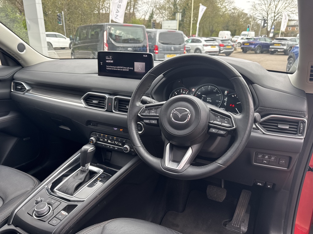 Mazda CX-5 2.2D 184 Exclusive-line Estate AU23YCW Red #3