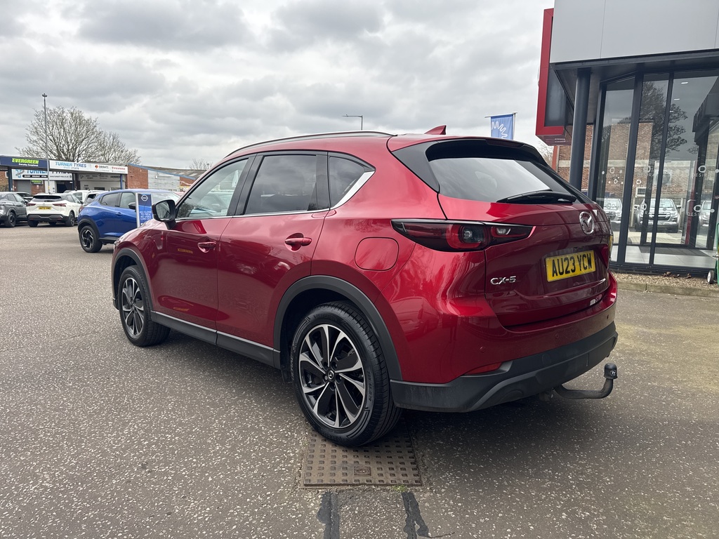 Mazda CX-5 2.2D 184 Exclusive-line Estate AU23YCW Red #6
