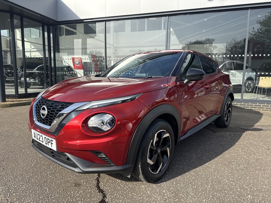 Nissan Juke 1.0 Dig-t 114 N-connecta AU23OPF Red #4