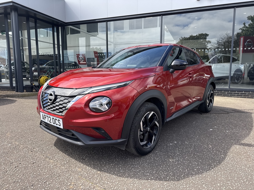 Nissan Juke 1.6 Hybrid N-connecta AP72OCS Red #4