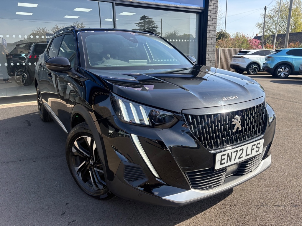 Peugeot 2008 1.2 Puretech 130 Gt Eat8 Estate Black