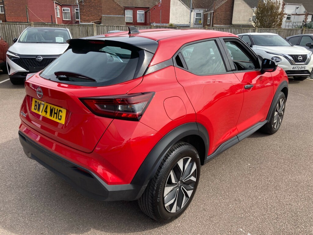 Nissan Juke 1.0 Dig-t Acenta Premium Dct BW74WHG Red #5