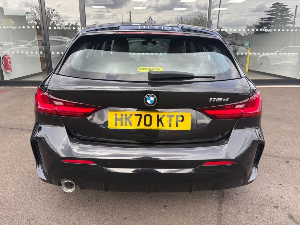 BMW 1 Series 116D M Sport Step HK70KTP Black #5