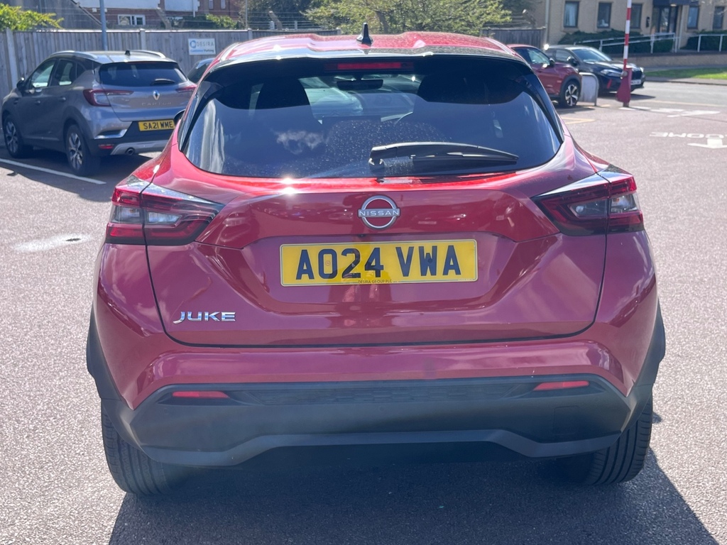 Nissan Juke 1.0 Dig-t N-connecta Dct AO24VWA Red #6