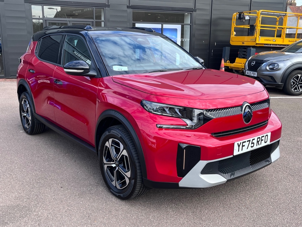 Citroen C3 Aircross 1.2 Hybrid 136 Plus E-dcs6 Red