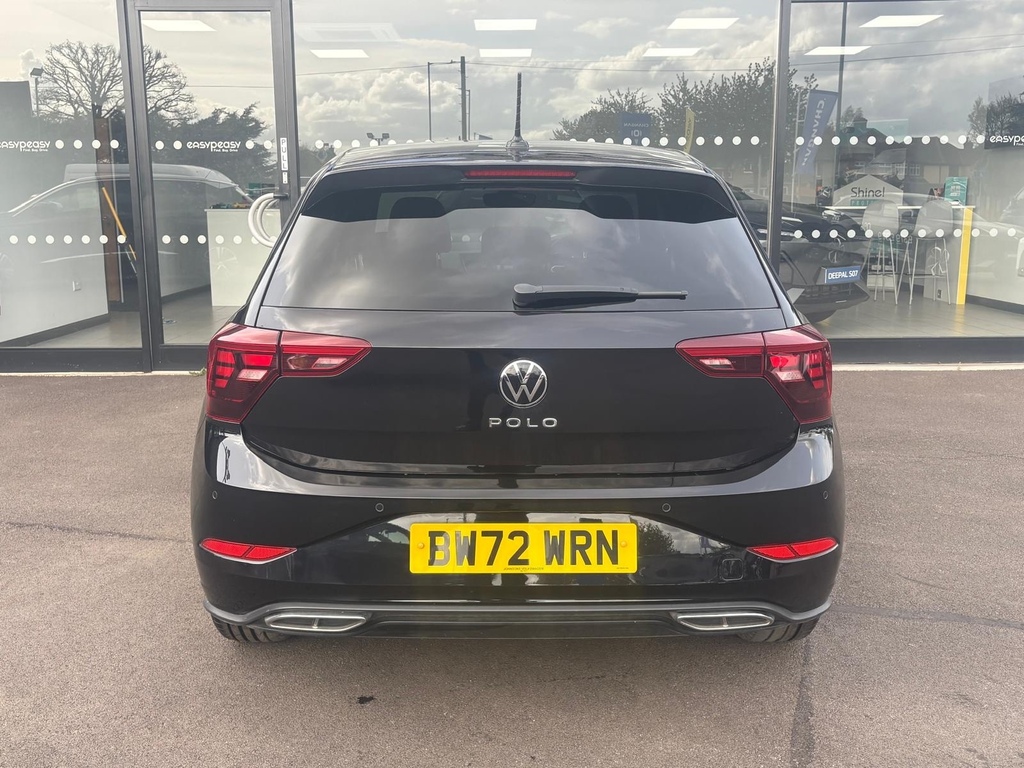 Volkswagen Polo 1.0 Tsi R-line BW72WRN Black #5