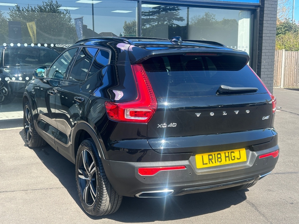 Volvo XC40 2.0 D4 190 First Edition Awd Geartronic Es LR18HGJ Black #6