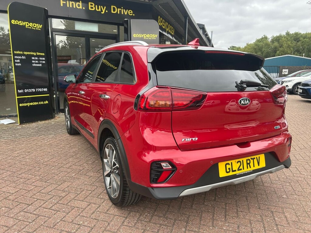 Kia Niro 1.6 Gdi Hybrid 4 Dct Estate Red #6