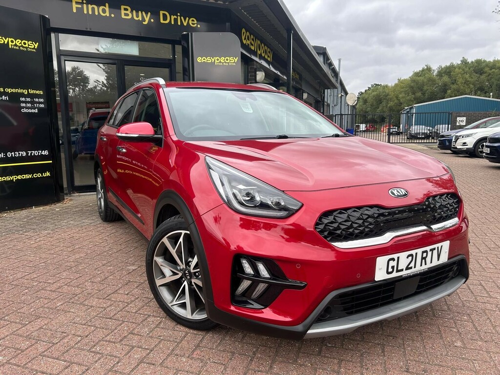 Kia Niro 1.6 Gdi Hybrid 4 Dct Estate Red