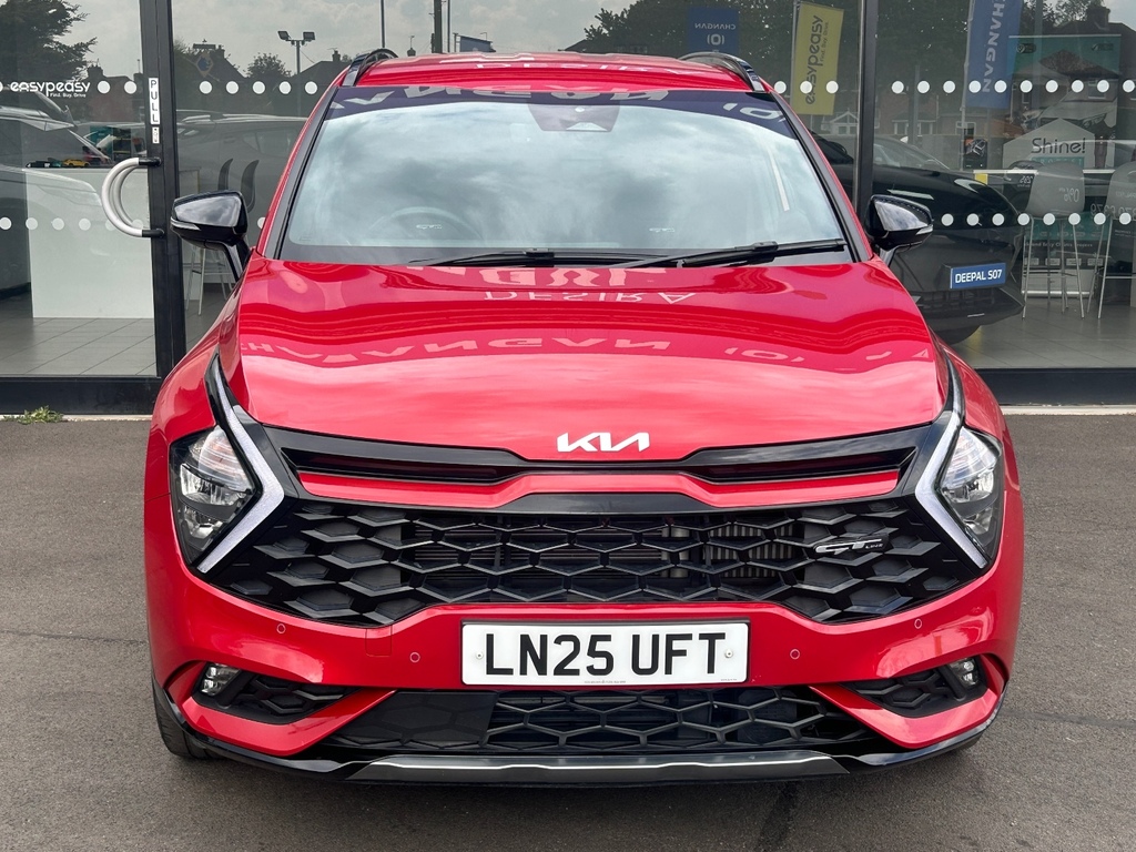 Kia Sportage 1.6T Gdi 207 Hev Gt-line Estate LN25UFT Red #4
