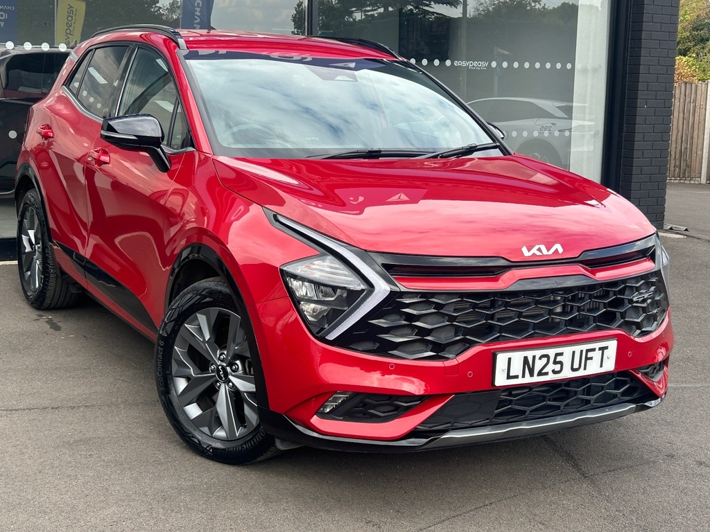 Kia Sportage 1.6T Gdi 207 Hev Gt-line Estate LN25UFT Red
