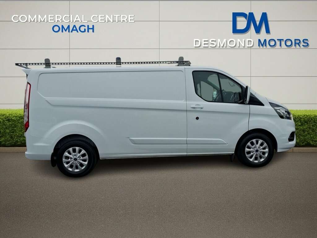 Ford Transit Custom Mca Van Ltd 130Ps Ecoblue 6 Speed 2021.75My YHZ9313 White #2