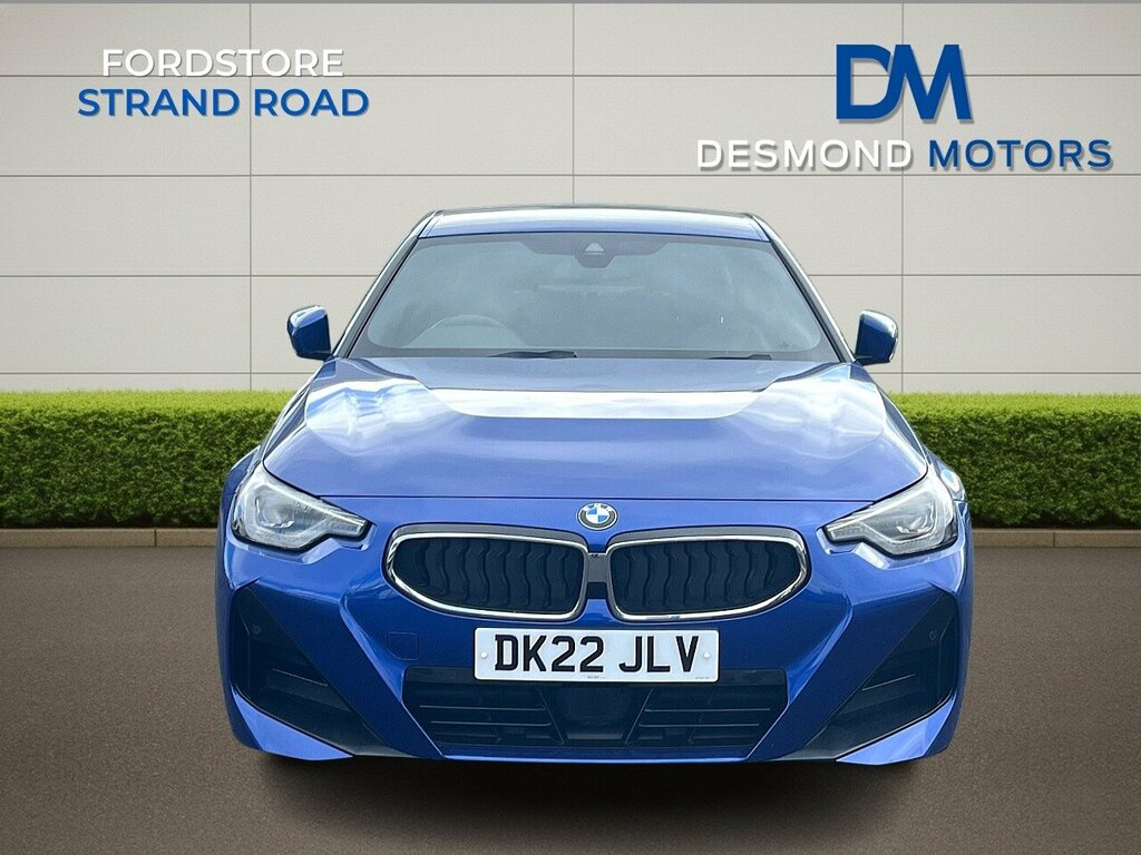 BMW 2 Series M Sport DK22JLV Blue #3