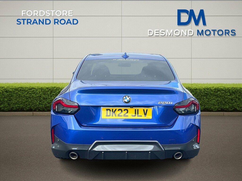 BMW 2 Series M Sport DK22JLV Blue #5