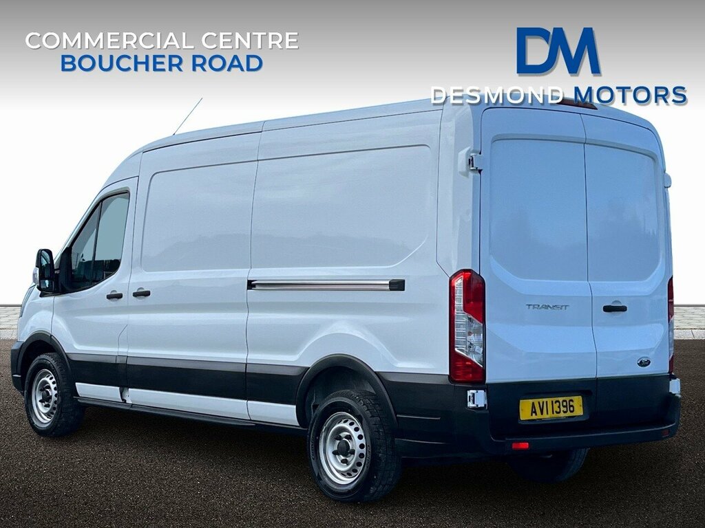 Ford Transit Custom 2.0Tdci 130Ps Base Regular Van 6 Speed 2023 AVI1396 White #5