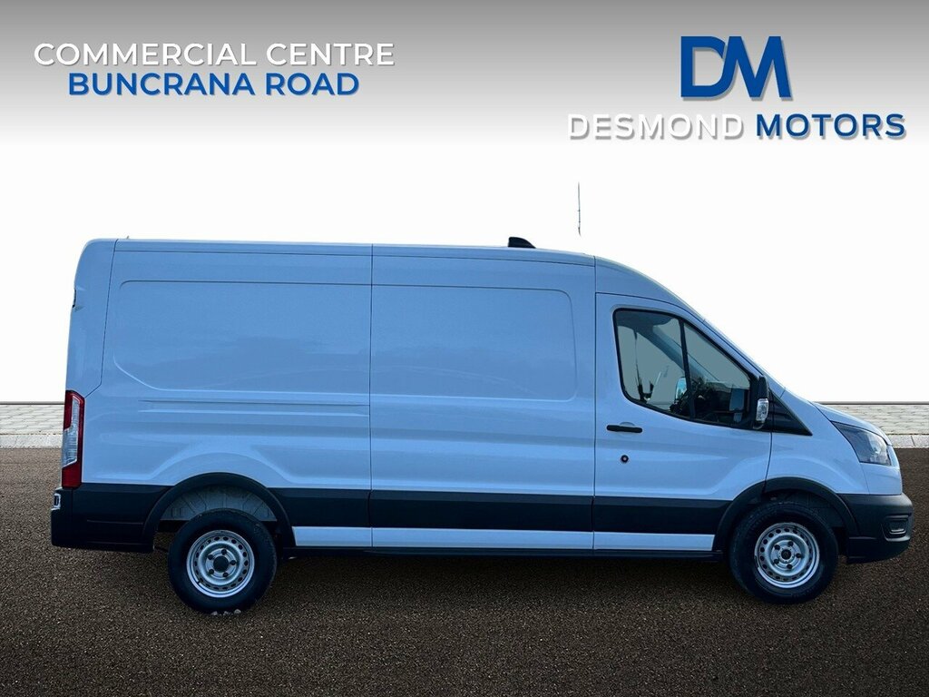 Ford Transit Custom 2.0Tdci 130Ps Base Regular Van 6 Speed 2023 AVI1396 White #2
