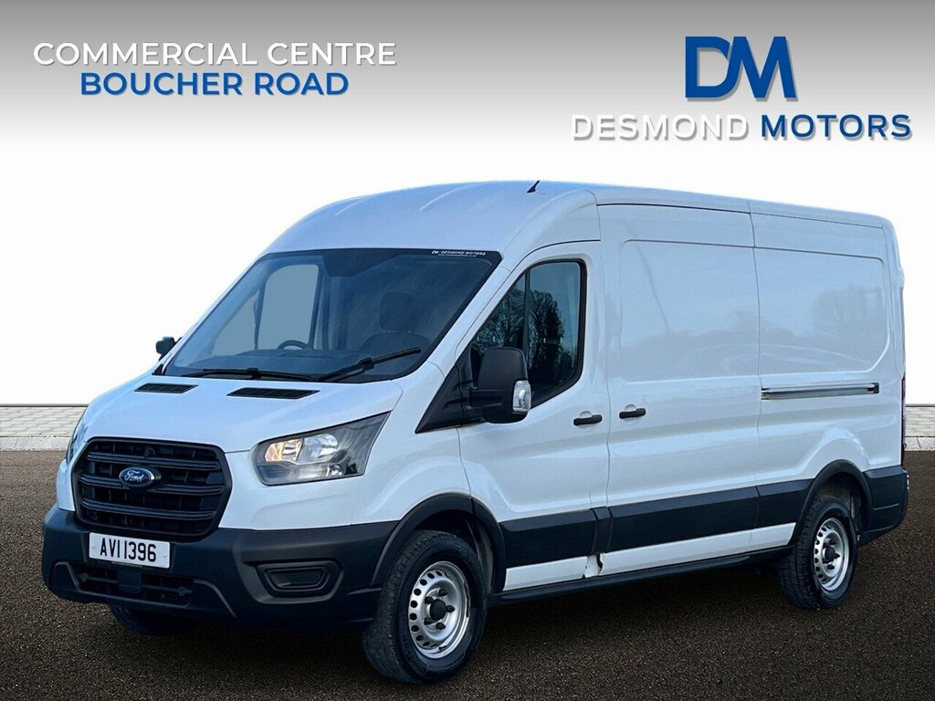 Ford Transit Custom 2.0Tdci 130Ps Base Regular Van 6 Speed 2023 AVI1396 White #4
