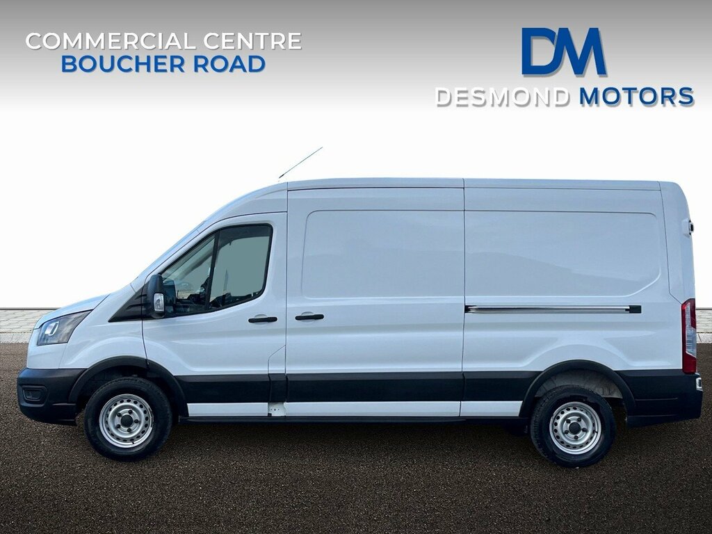 Ford Transit Custom 2.0Tdci 130Ps Base Regular Van 6 Speed 2023 AVI1396 White #3