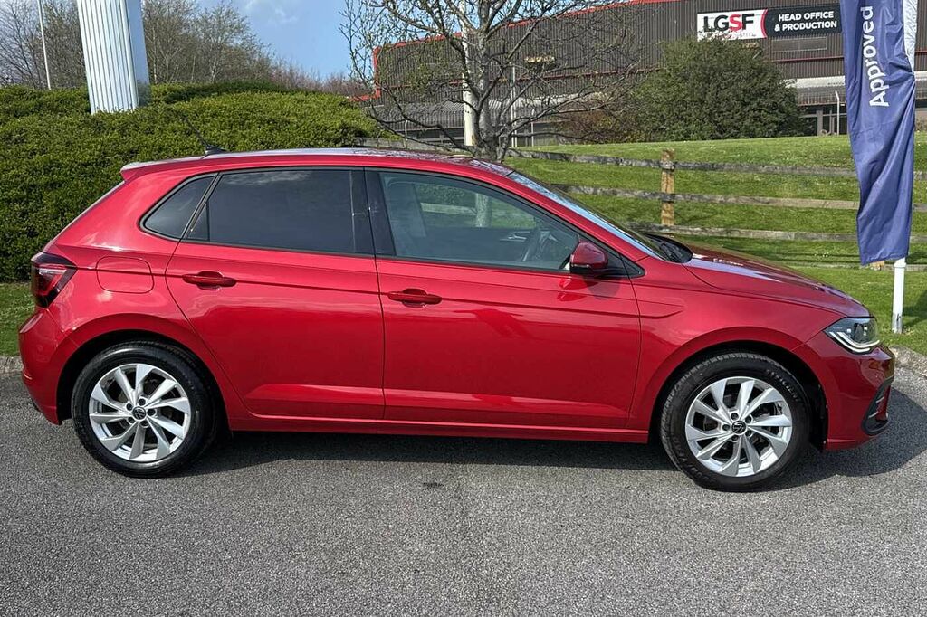 Volkswagen Polo 1.0 Tsi Style YY22DXC Red #4