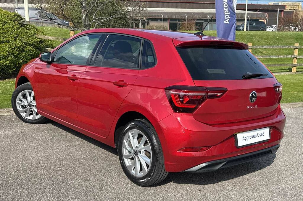 Volkswagen Polo 1.0 Tsi Style YY22DXC Red #3