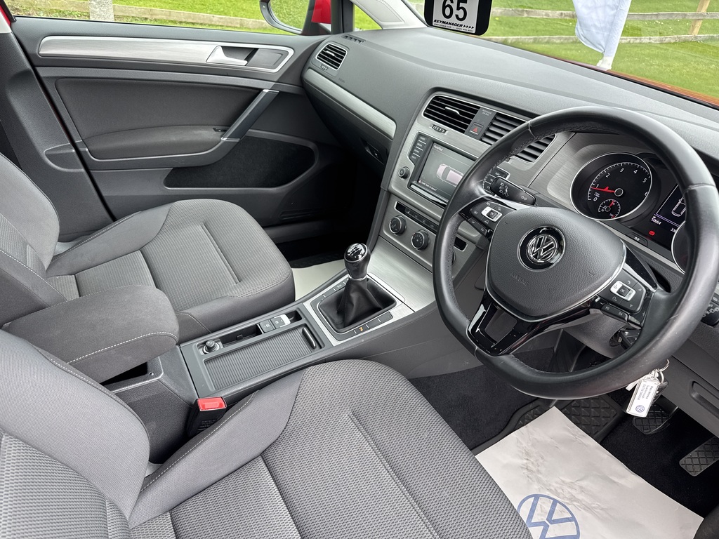 Volkswagen Golf 1.4 Tsi 125 Match Edition YY16GVX Red #6