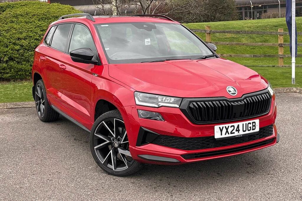 Skoda Karoq 1.5 Tsi Sportline Dsg YX24UGB Red