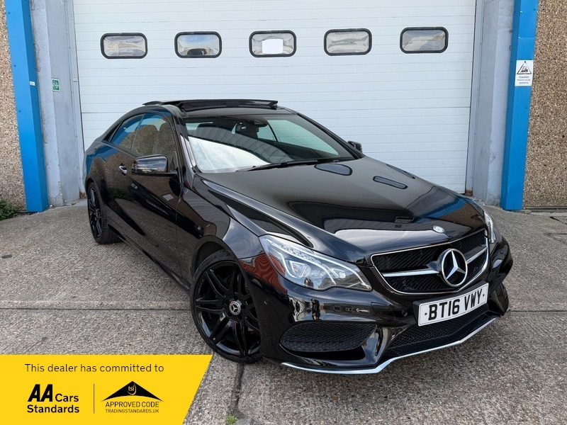 Mercedes-Benz E Class E220d Bluetec Amg Line Black