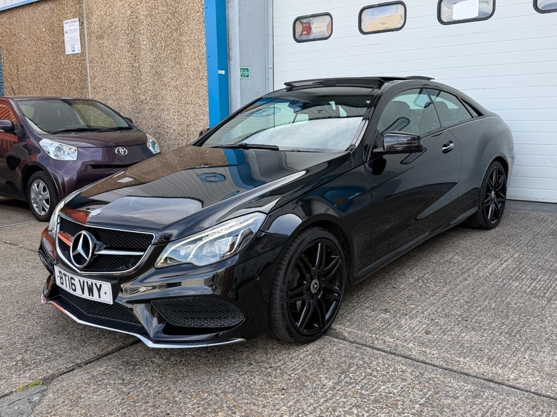 Mercedes-Benz E Class E220d Bluetec Amg Line BT16VWY Black #3