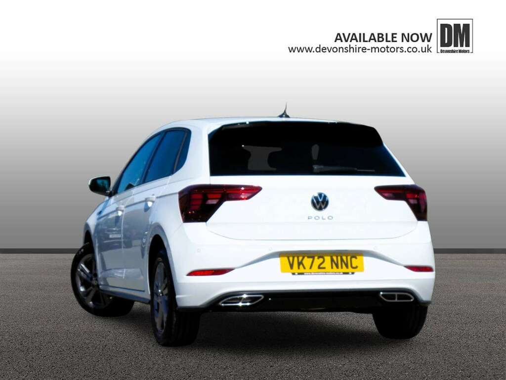 Volkswagen Polo R-line White #2