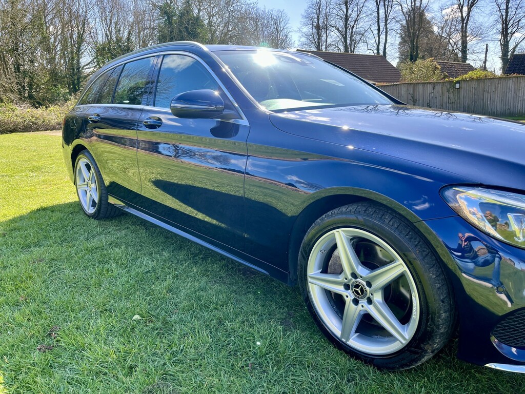 Mercedes-Benz C Class Estate 2.1 C250d Amg Line 4Matic 201767 KW67AAU Blue #5